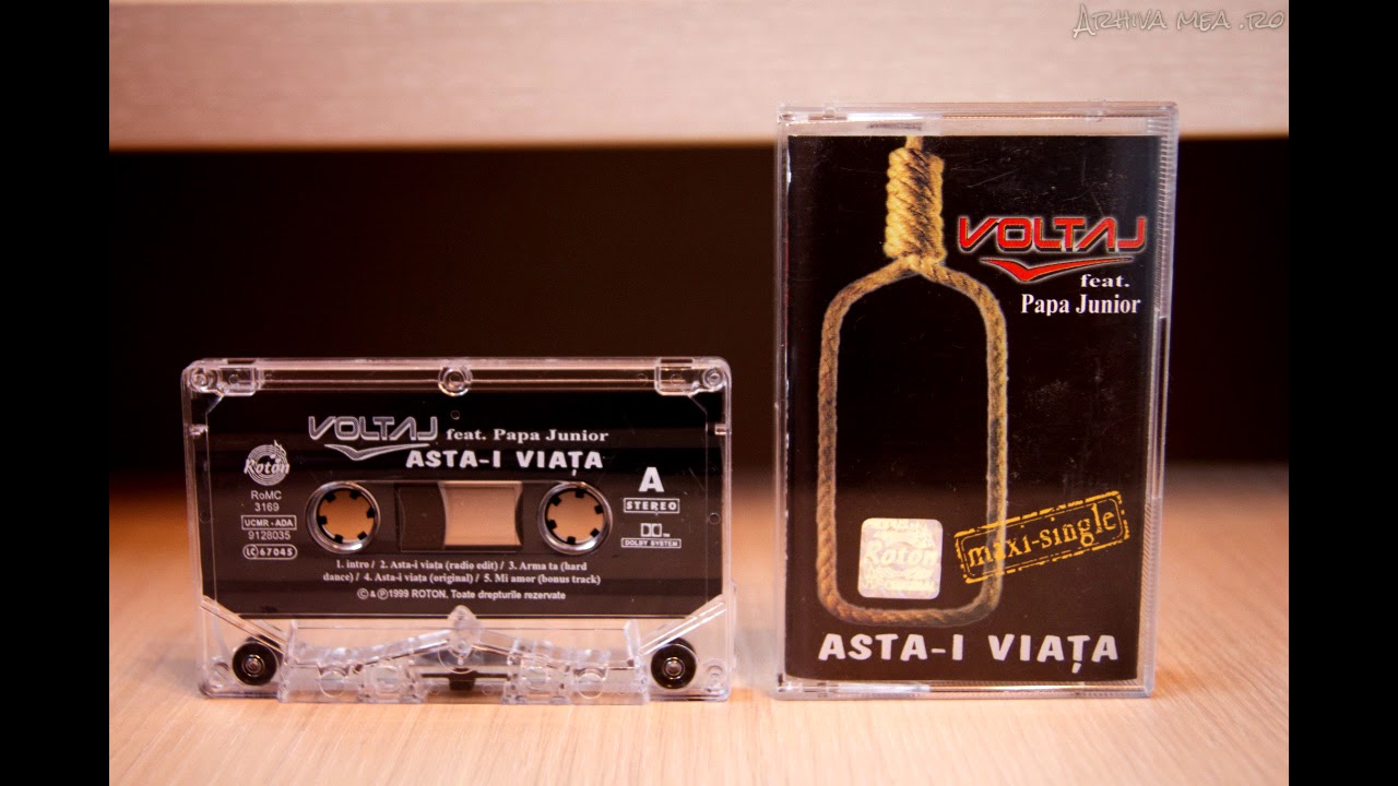 Voltaj feat. Papa Junior - Asta-i viata (maxi single 1999)
