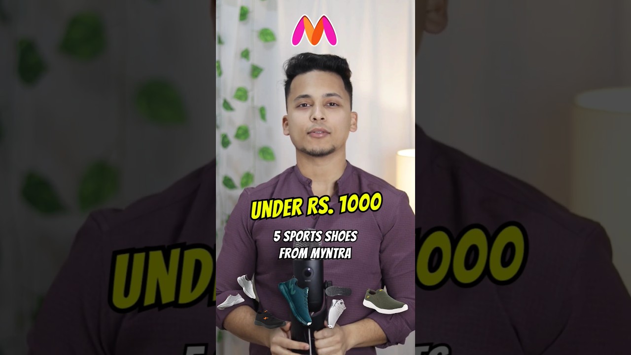 5 Running Shoes Under Rs. 1000 from Myntra