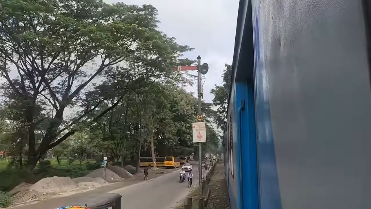 Train Journey to Dangari(Northeast First Railway station)