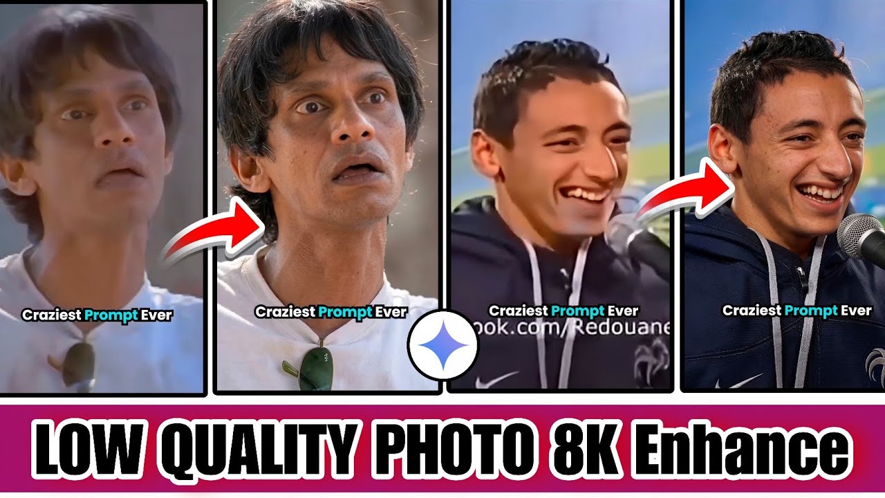 How To Enhance 8K Photo Quality In Google Gemini | Kharab Photo Ka Quality Kaise Badhaye Gemini