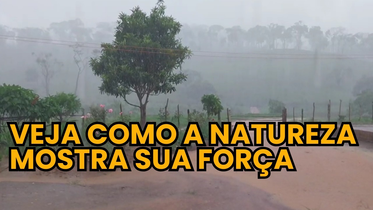 CENAS IMPRESSIONANTES 😱 A FORÇA DA NATUREZA NAS MONTANHAS DE MINAS GERAIS  #vidanaroça