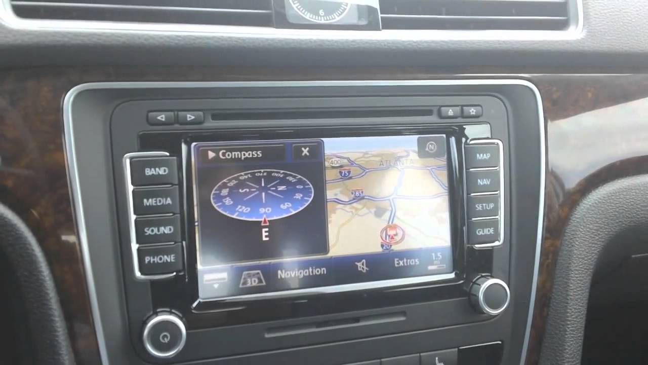 New Volkswagen RNS 510 navigation with voice commands