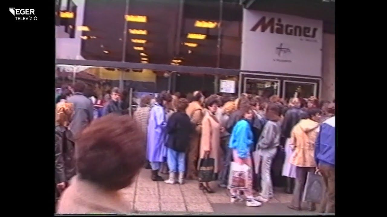 Múlt Idő – válogatás a TV Eger archívumából - 7. rész - Új bevásárló üzletek nyíltak - 1988.04.01.