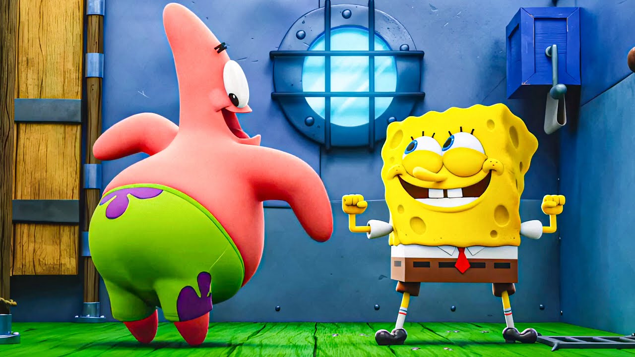 SpongeBob and Patrick Find A Secret - THE SPONGEBOB MOVIE: SEARCH FOR SQUAREPANTS Movie Clip (2025)