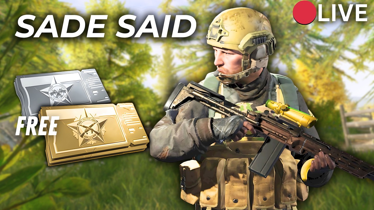 🔴LIVE - SADE SAID! GAIN FREE CONTAINER BY DOING CHALLENGES! - Arena Breakout