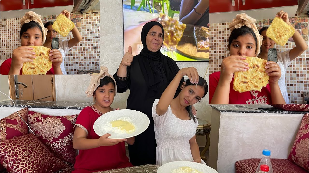 تحدي خطيييييييير 😱بين خديجة و فاطمة زهراء😍………شكون غتصيب أحسن مسمنة🥳😍