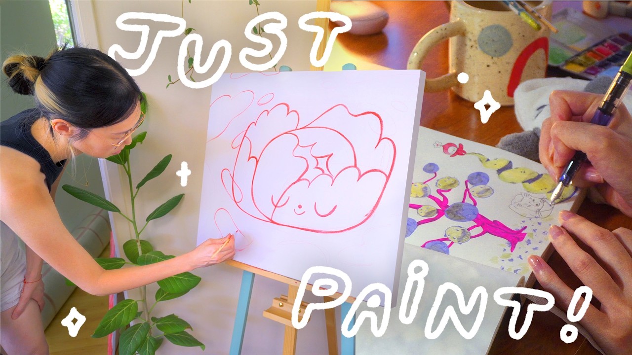 Make Art With Me At Home All Week ✨ Artist Living In LA