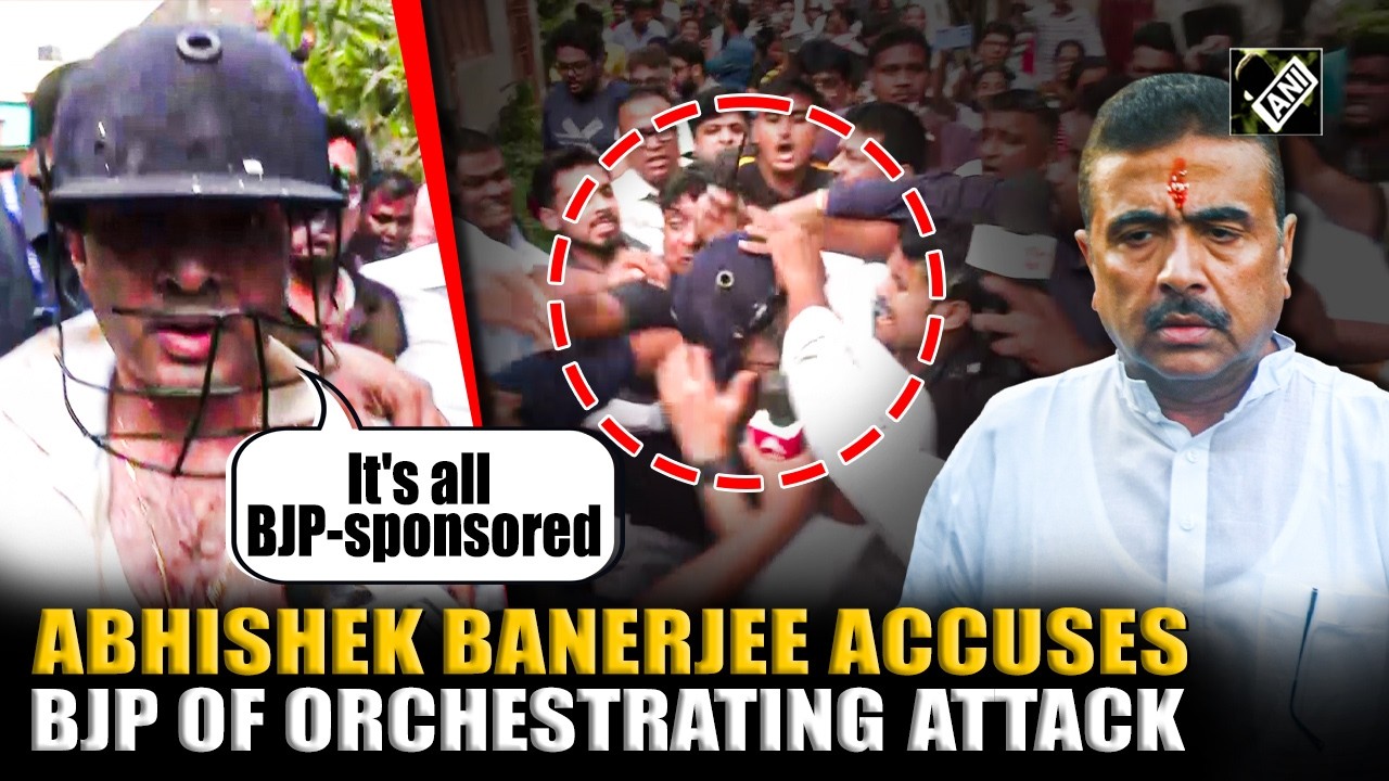 &lsquo;It's all BJP-sponsored&hellip;&rsquo; TMC&rsquo;s Abhishek Banerjee levels serious allegations against BJP post attack