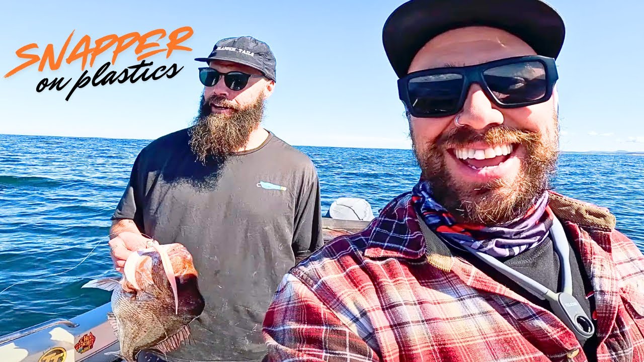 BAGGING out on SNAPPER with soft plastics / NSW mid north coast (with hutcho)
