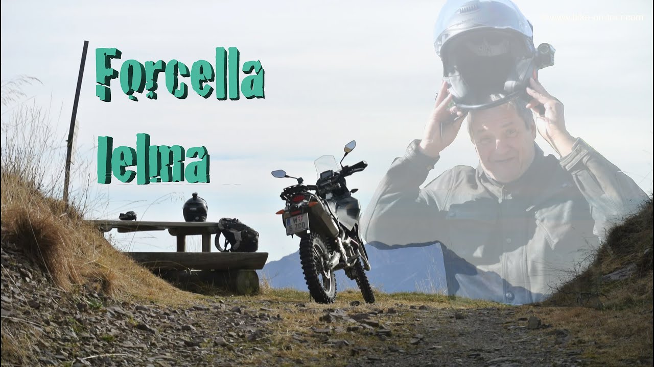 Forcella Ielma (Friaul) mit dem Motorrad