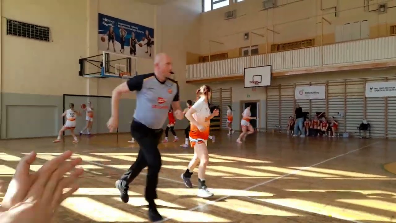 MUKS Bełchatów - Widzew Łódź u15k I kwarta cz 1 1.03.2026