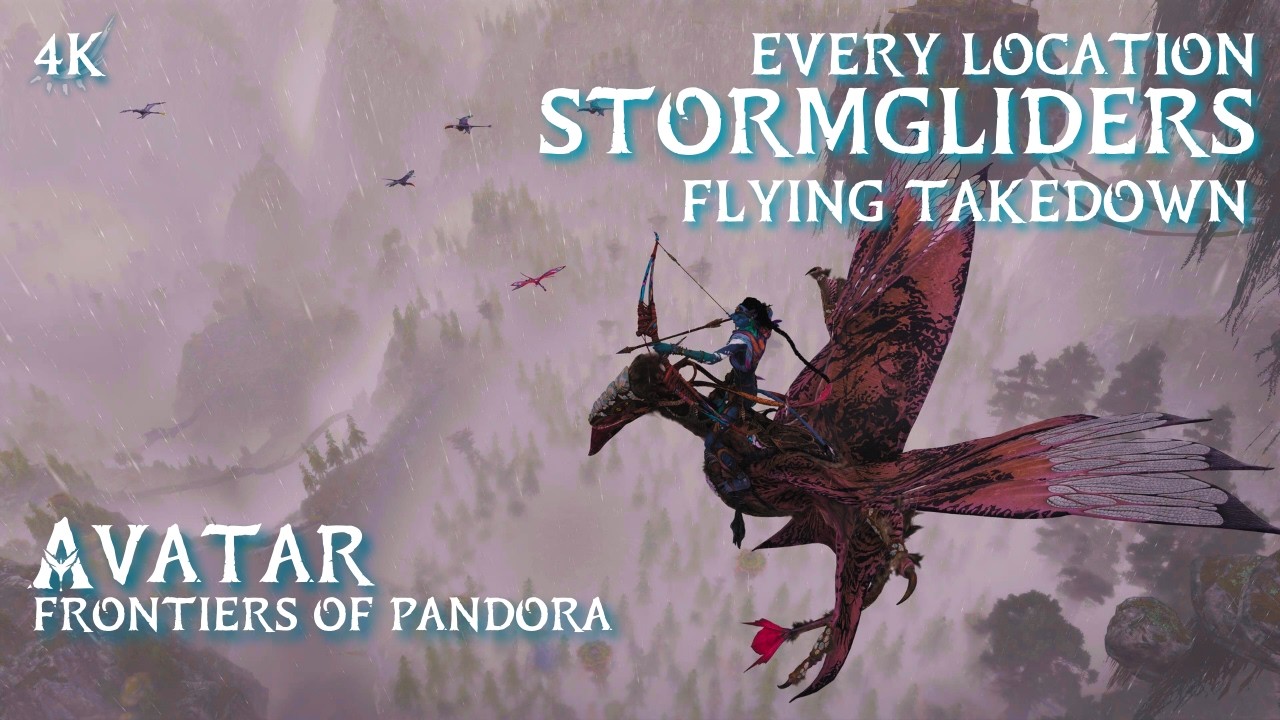Avatar Frontiers of Pandora &bull; Every Stormglider Location Guide