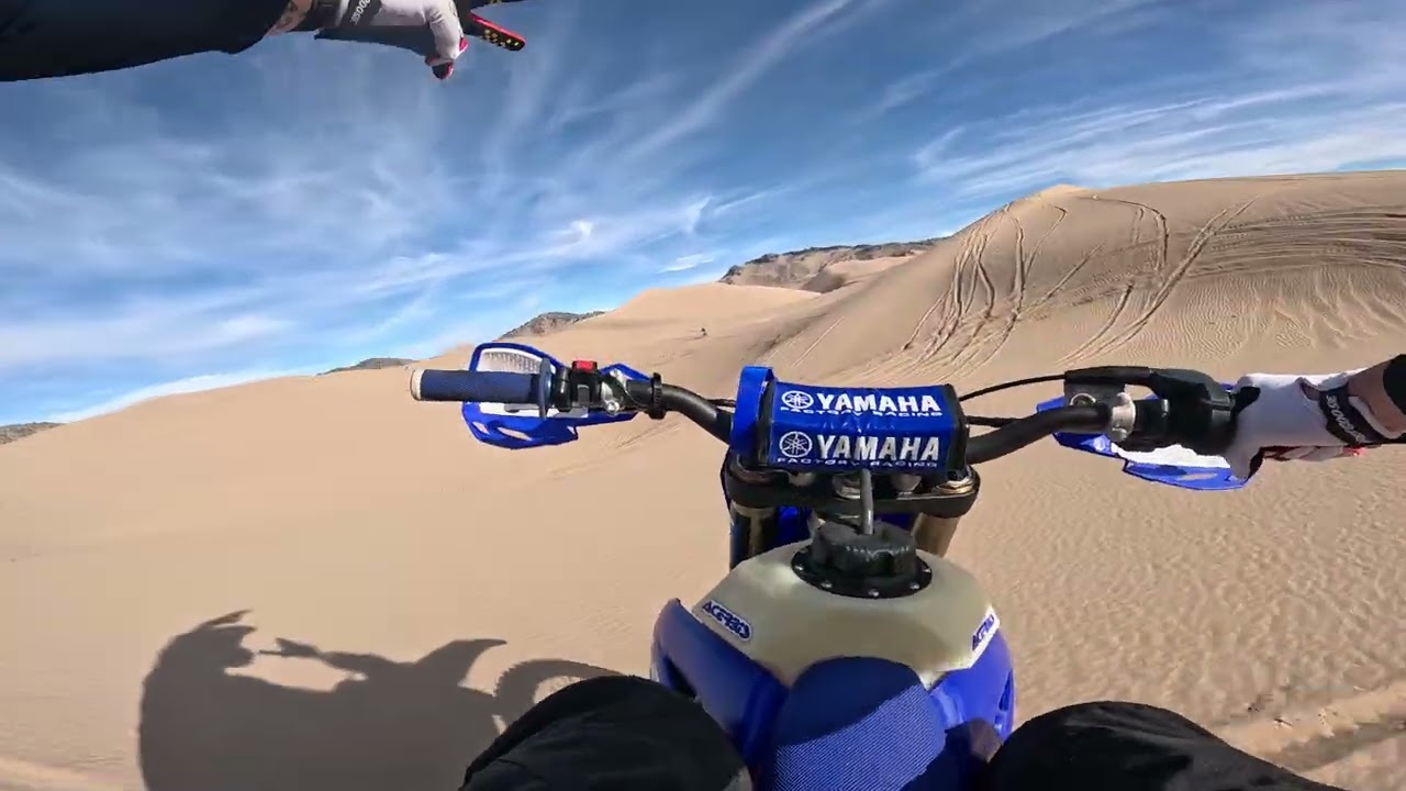 Jumping at the dunes