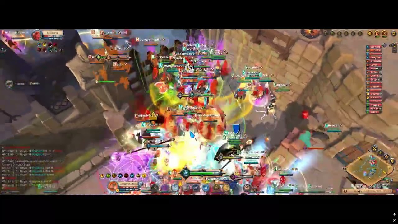 ALBION ONLINE | AFTERMATH VS GE (BEDROCK) | CASTLE