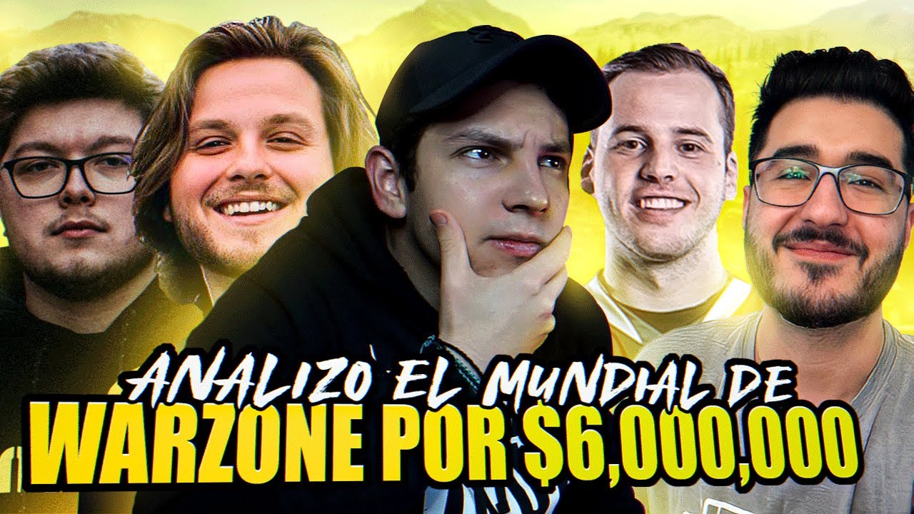 ANALIZO EL MUNDIAL DE WARZONE POR $6,000,000 🤑