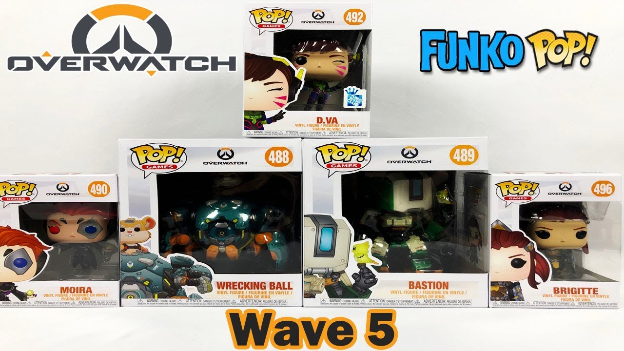 Overwatch Funko Pops Wave 5! - GameStop Exclusive Nano Cola D.Va