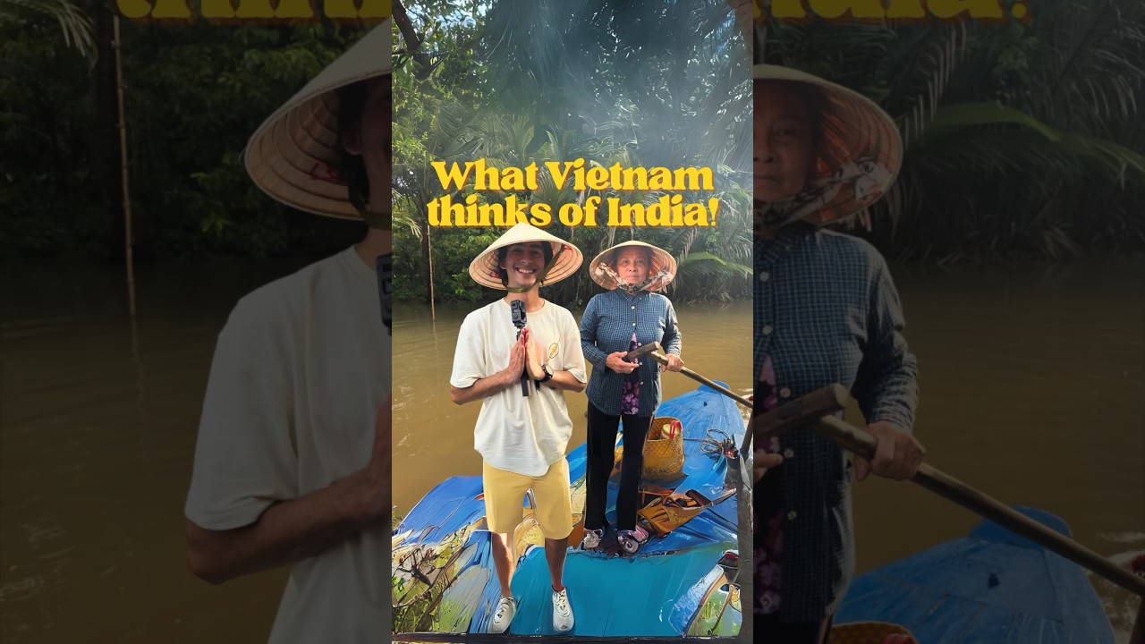 People of Vietnam 🇻🇳 say THIS about India 🇮🇳 #shortsindia #vietnam #people #kindness