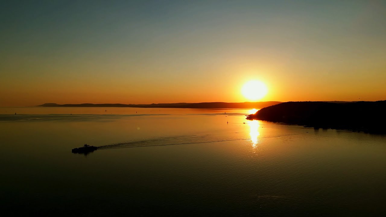 Hungary Balaton 1/3  (Zamárdi, Tihany), 4K footage DJI Mini 3 Pro