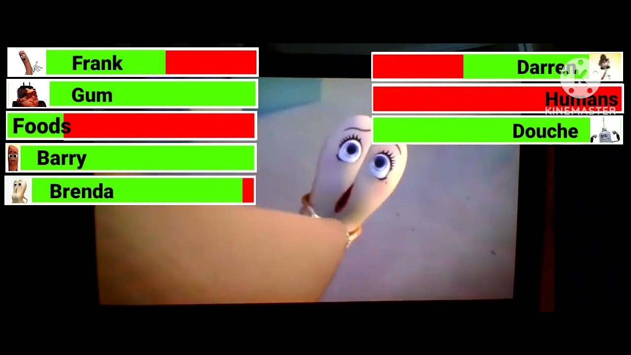 Sausage Party (2016) Final Battle With Healthbars 2/2 100K Subscribers Special