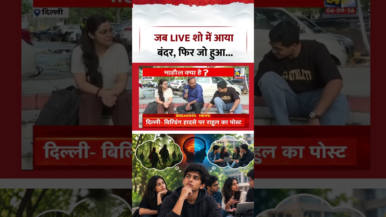 What's the Vibe? | Rajeev Ranjan | When a monkey appeared on a LIVE show, and then what happened....