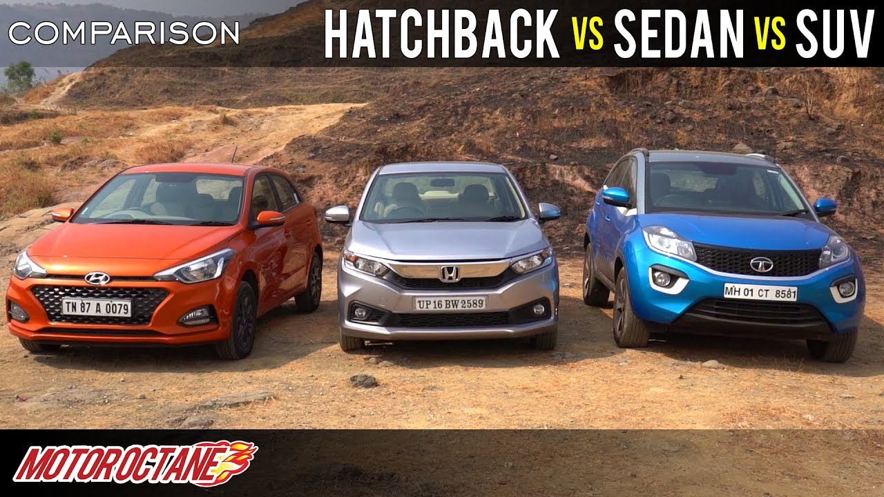 SUV vs Sedan vs hatchback - What to buy?
