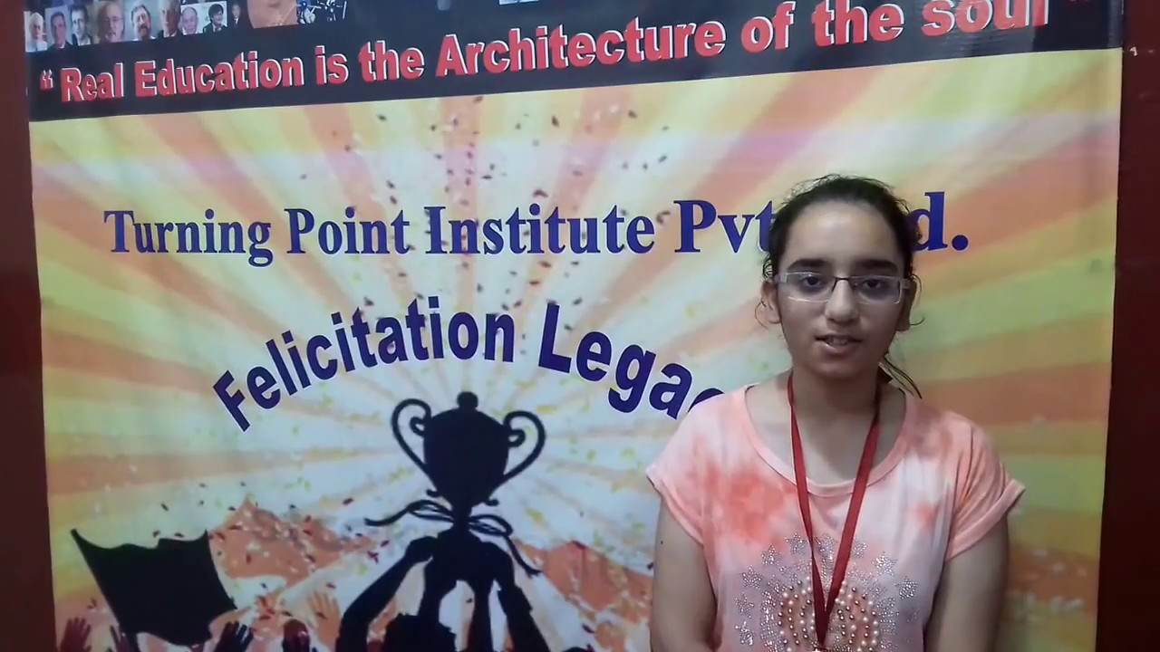 Student Review - Turning Point Institute, Paschim Vihar, Delhi