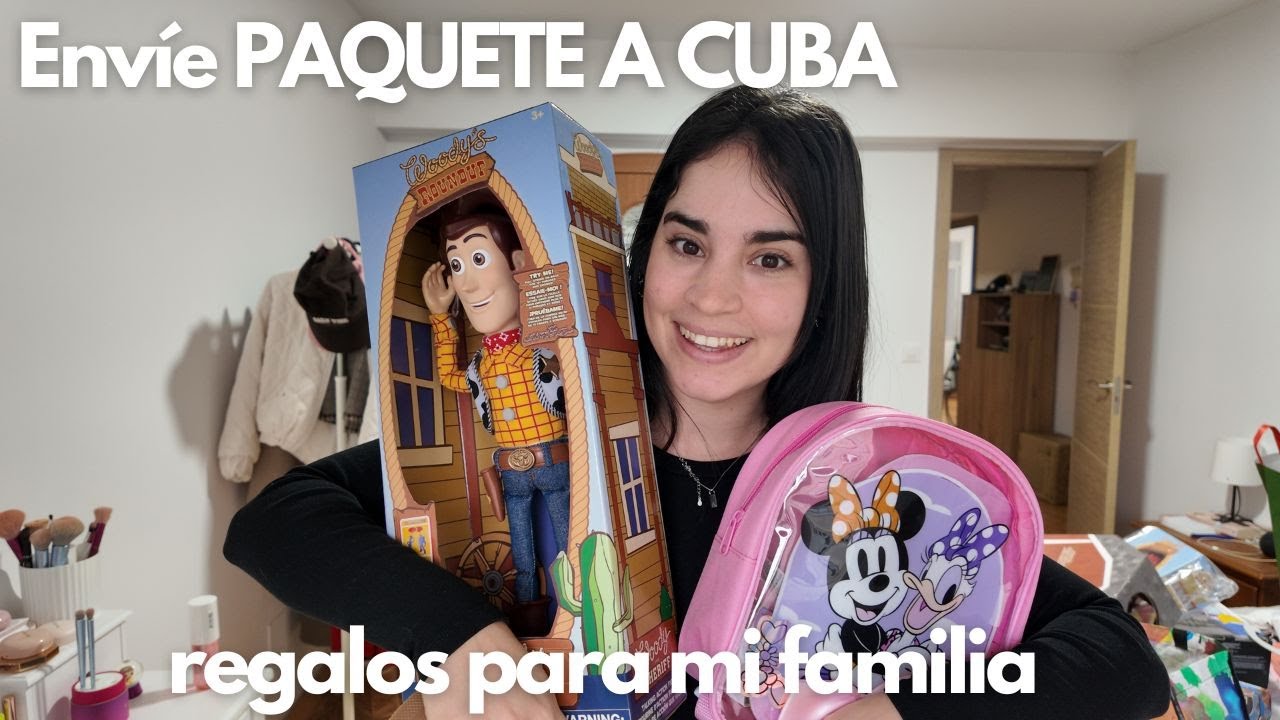 Mandé regalos a Cuba 🇨🇺 para mi familia, desde España…
