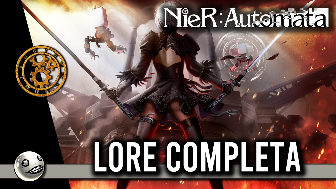 NIER AUTOMATA ► LORE COMPLETA E SEGRETI ( Racconto di Tutta la Storia ITA SUB-ITA )