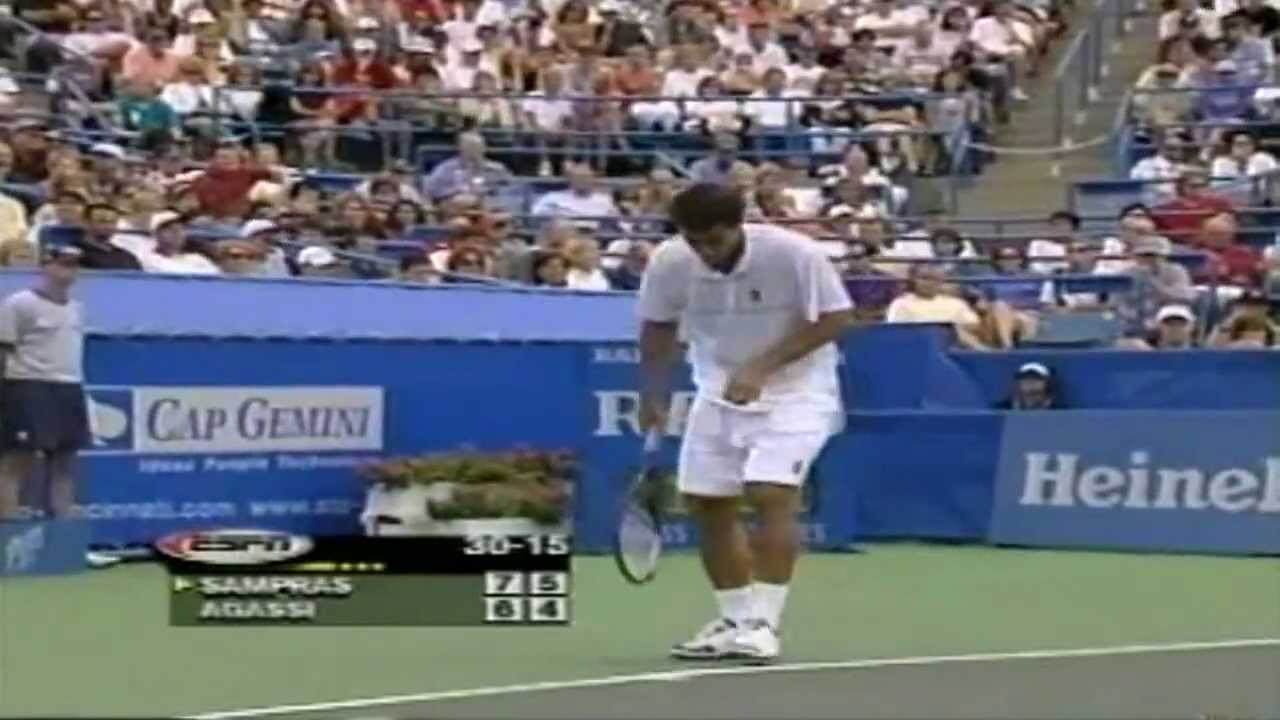 Sampras - Agassi - Cincinnati 1999 - Highlights