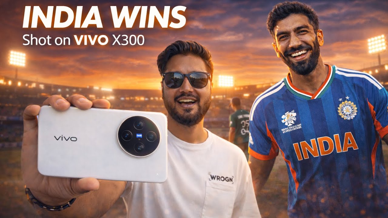 Shot Entire  Day on Vivo X300 📱🏏 | India 🇮🇳Wins!