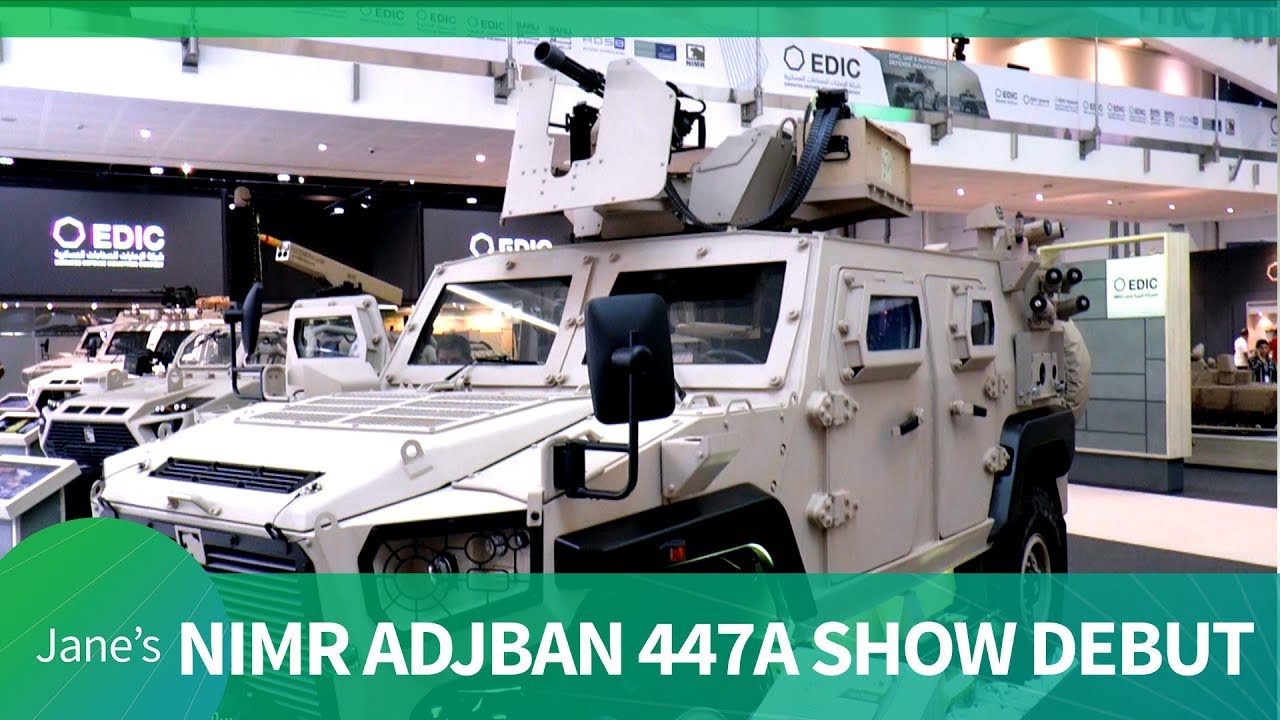 IDEX 2019: Show debut NIMR Adjban 447A Multi-Role Vehicle