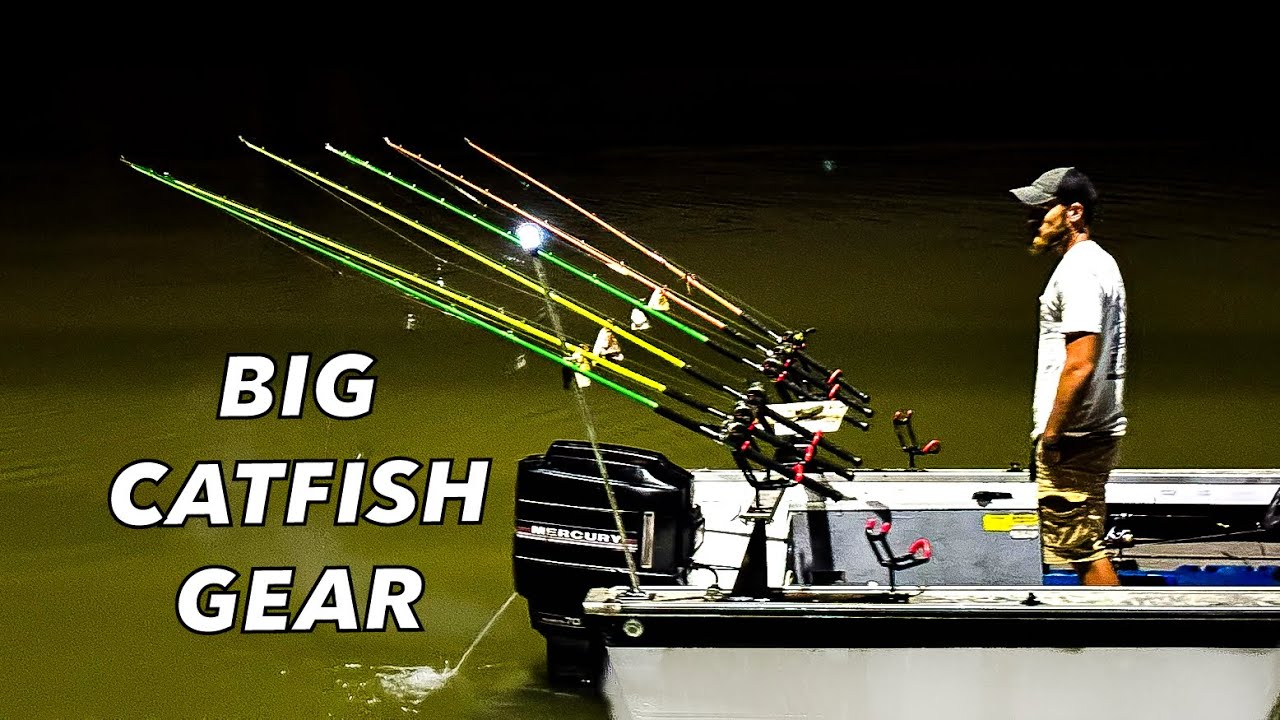 Trophy Catfish Gear Explained! (Rods,reels,Line,Tackle)