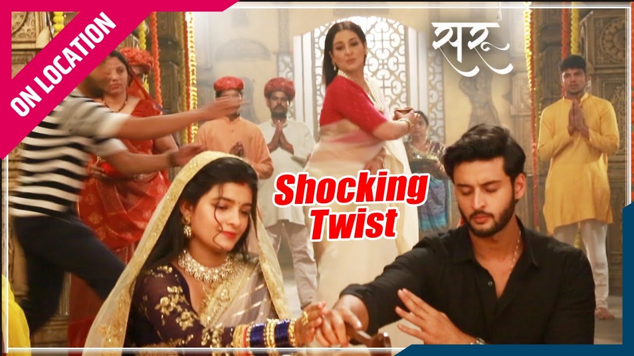 Saru | on location | Saru aur ved ki puja me Tara ne dala vighn