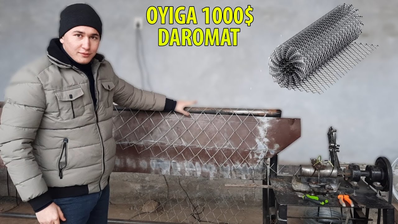 SIMLI PANJARA ISHLAB CHIQARISH BIZNESI. Решётка бизнес.