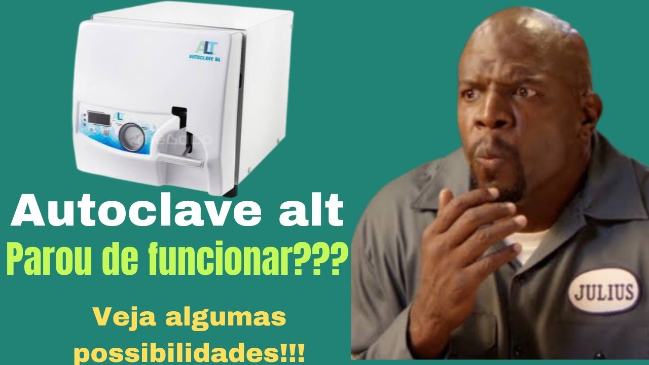 Autoclave Alt parou de funcionar??? Veja a solução!!! @WanessaGuedesManicure