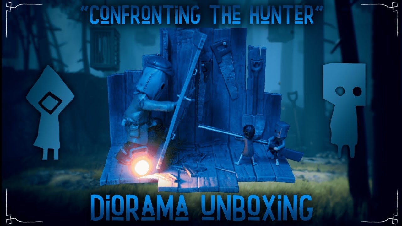 Confronting The Hunter Diorama Unboxing (Little Nightmares 2)