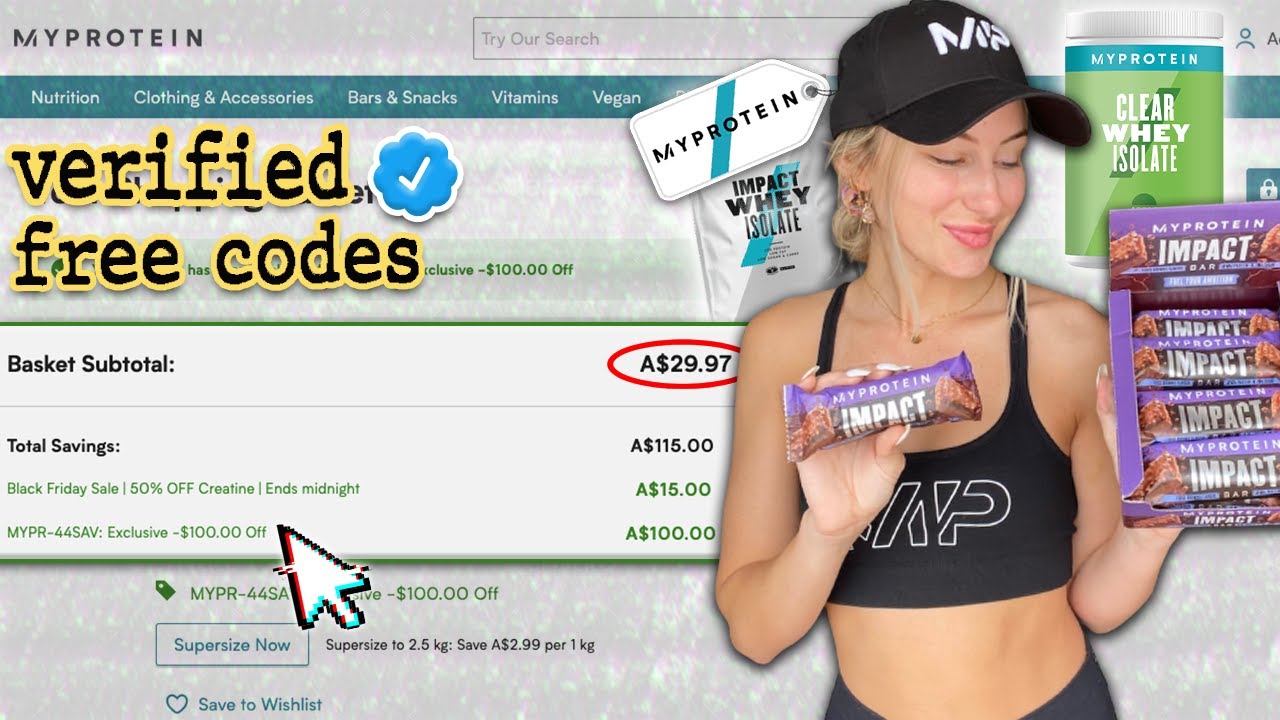 MyProtein Discount Code SAVE Site Wide with Verified Discounts!