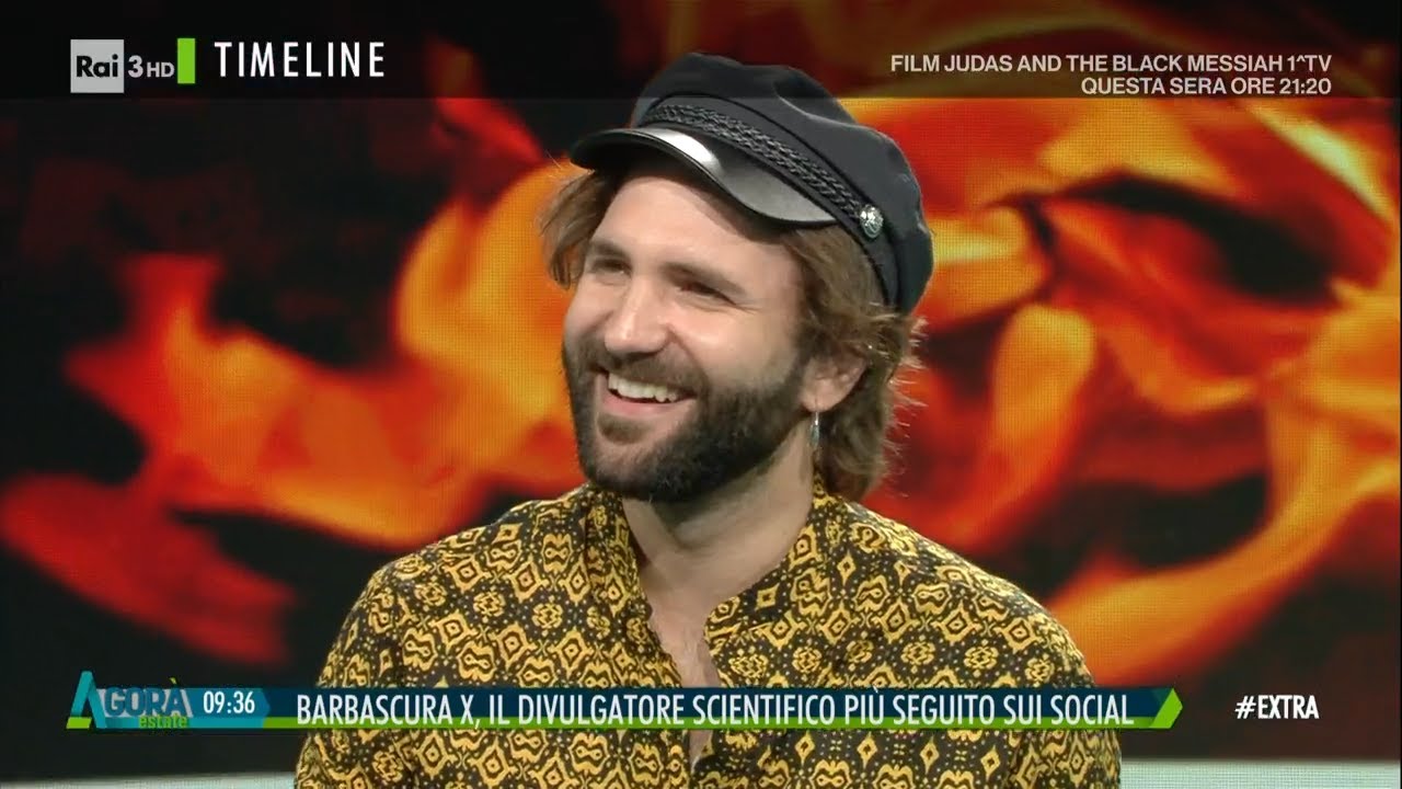 Il fenomeno Barbascura X si racconta - Timeline di Agorà Estate 14/07/2023