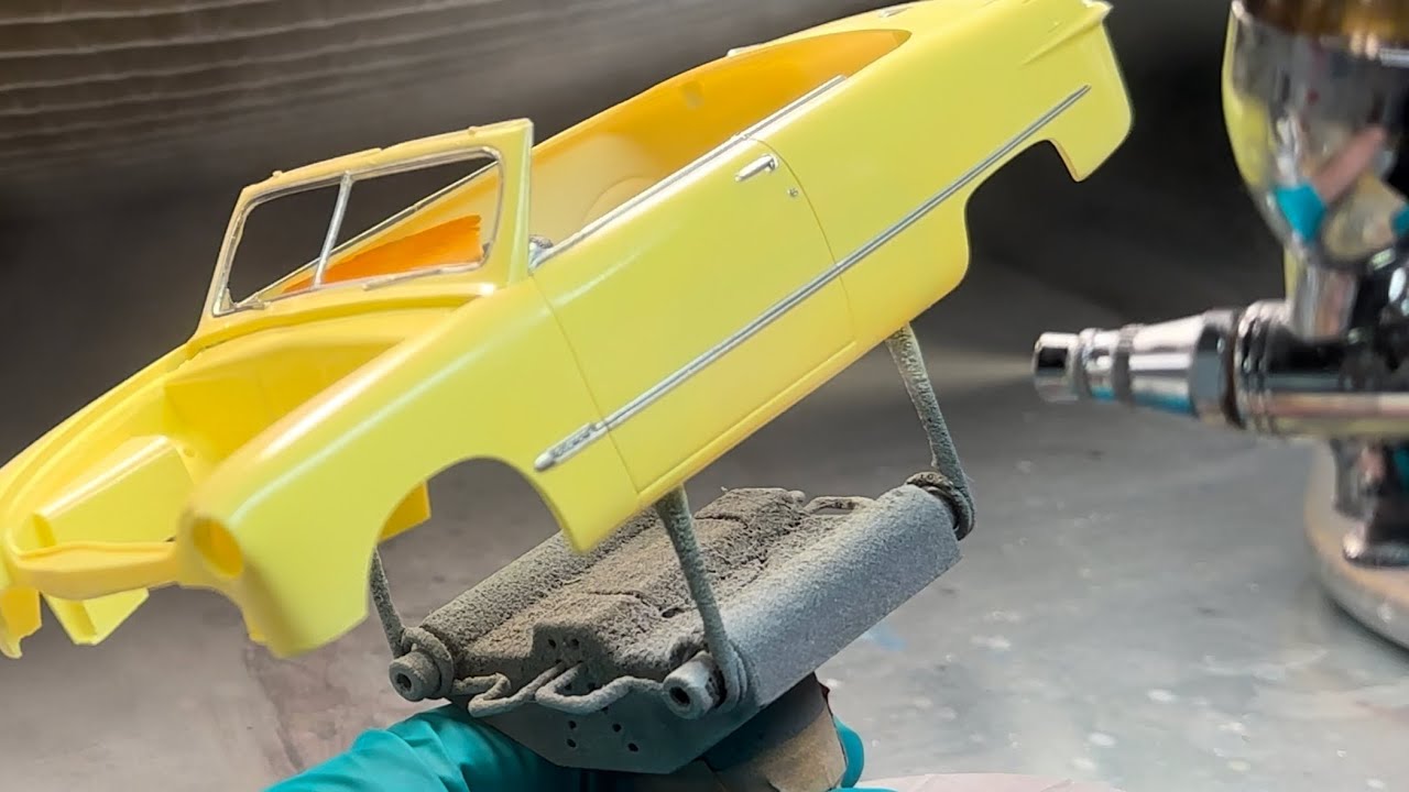 Part 5-Model Car Building Basics-AMT 1950 Ford Convertible