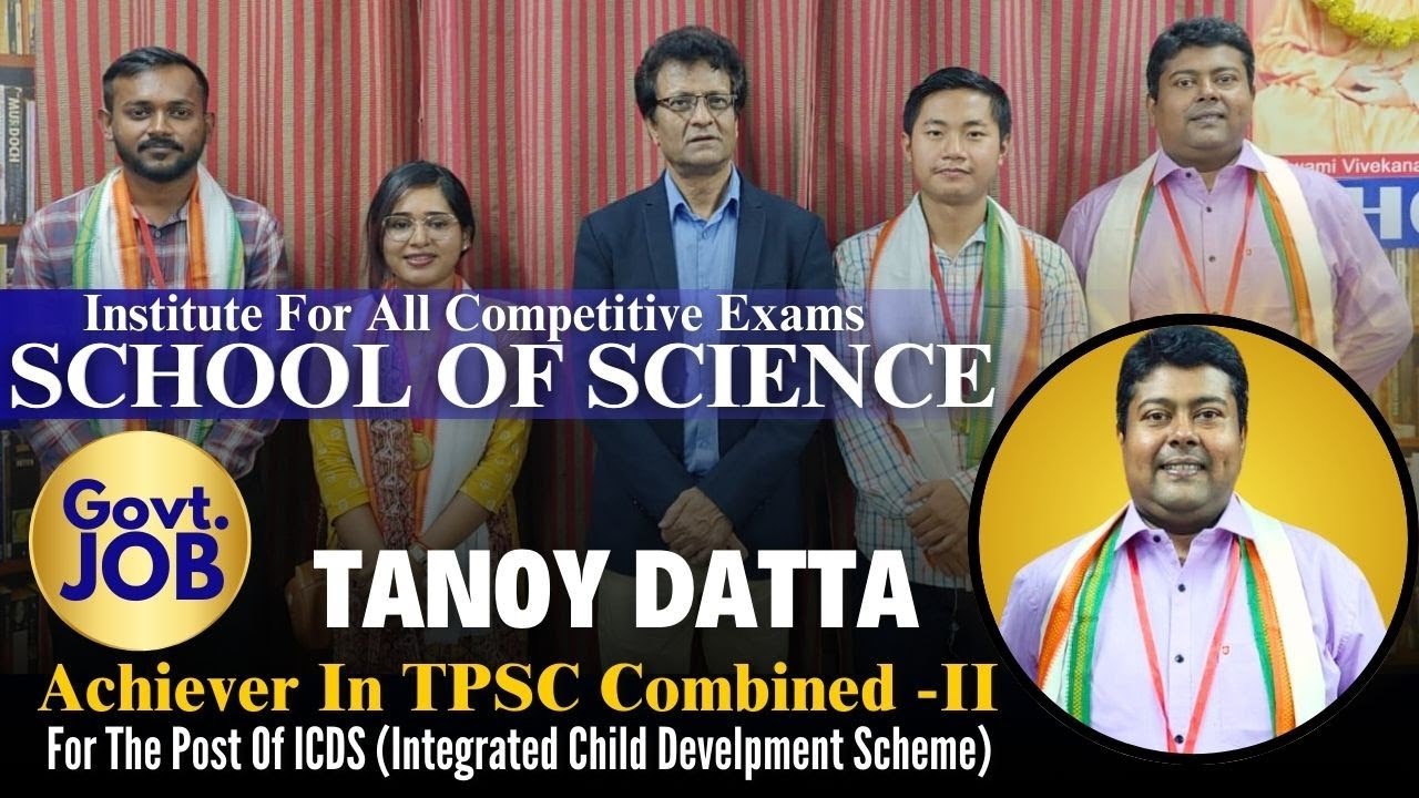 Tanoy Datta | TPSC Combined-II Achiever | ICDS Officer | My Success Story & Role Towards Nation