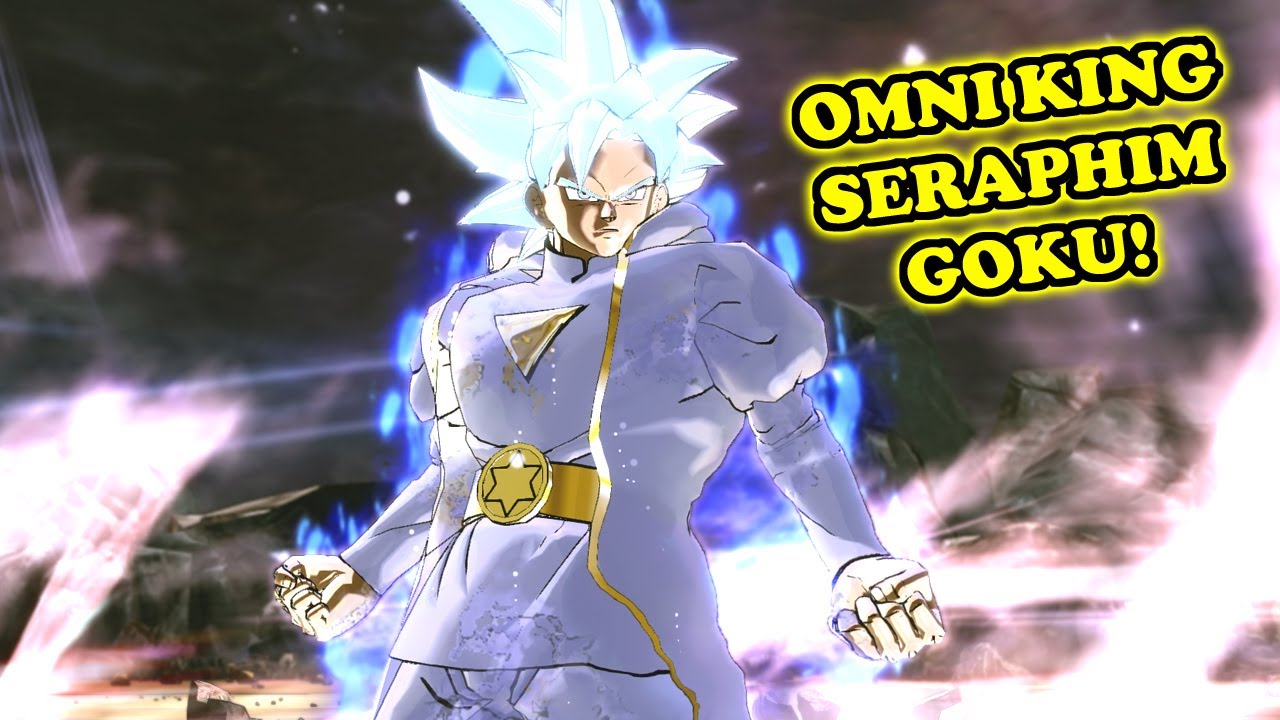 NEW OMNI KING SERAPHIM GOKU FINAL FORM [Rising Fist Fan Series Design]! Dragon Ball Xenoverse 2 Mods