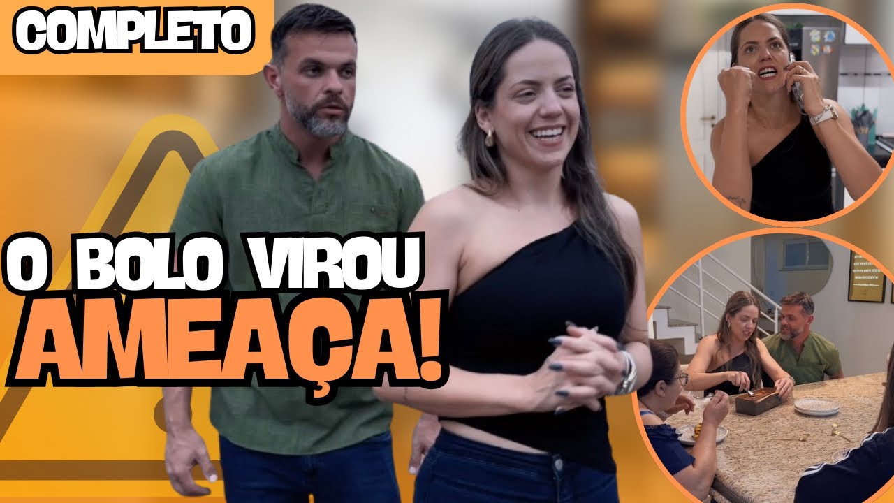 Completo: A ligação virou br1ga… e o bolo virou 4meça 🎂💥 