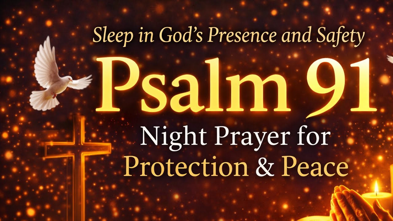 Rest Under God’s Protection | Psalm 91 Night Prayer & songs for Peace, Safety & Sleep