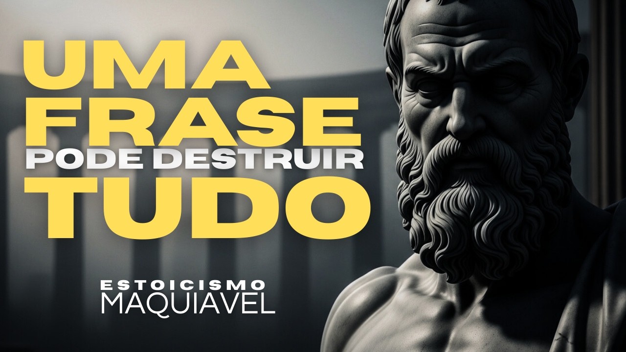 CONTROLE SUA LÍNGUA OU PAGUE O PREÇO | A Arte Estoica do Silêncio