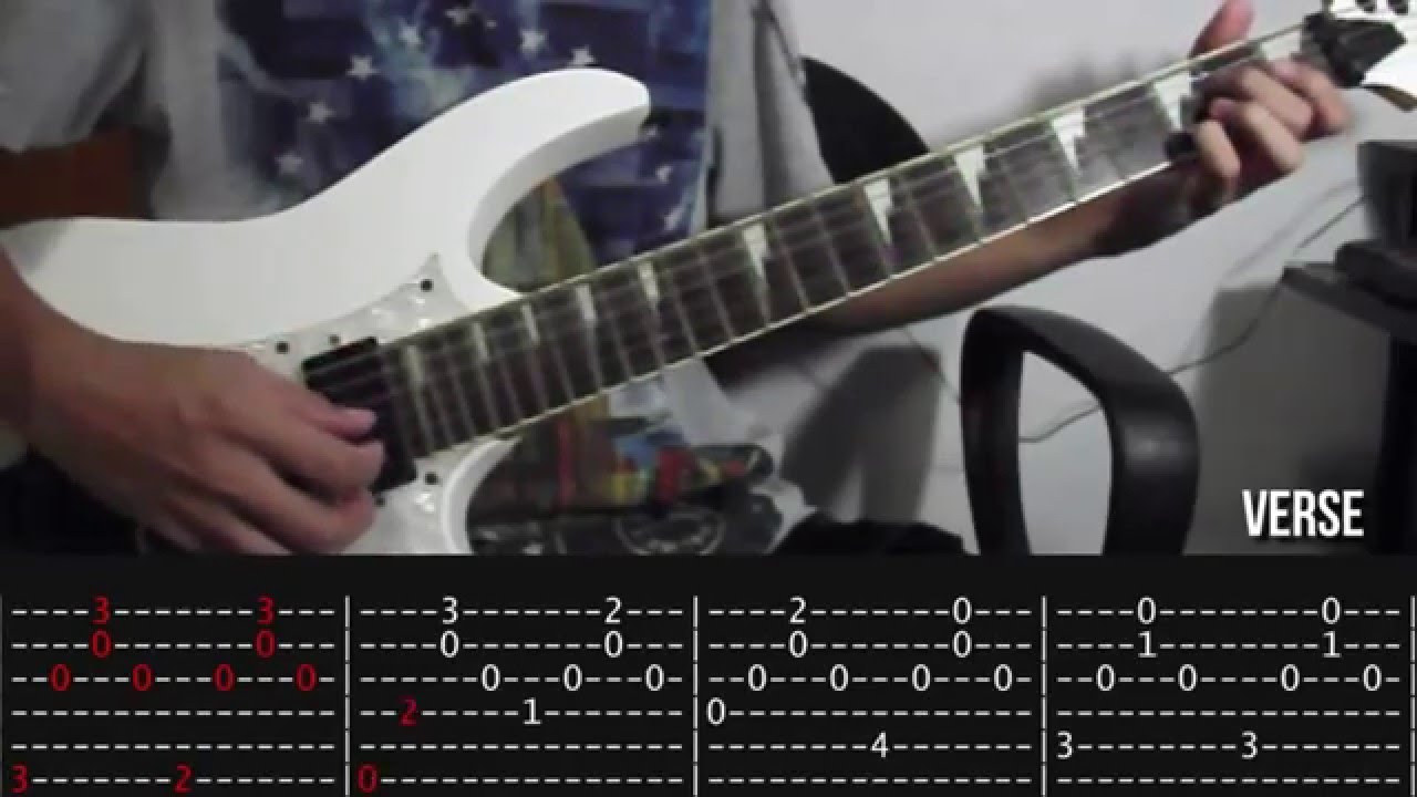 Aubrey - Bread Guitar Tutorial Slow Playthrough (WITH TAB)
