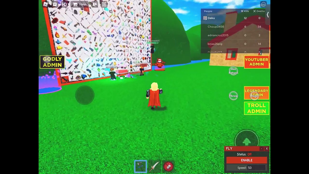Becoming thor in free admin