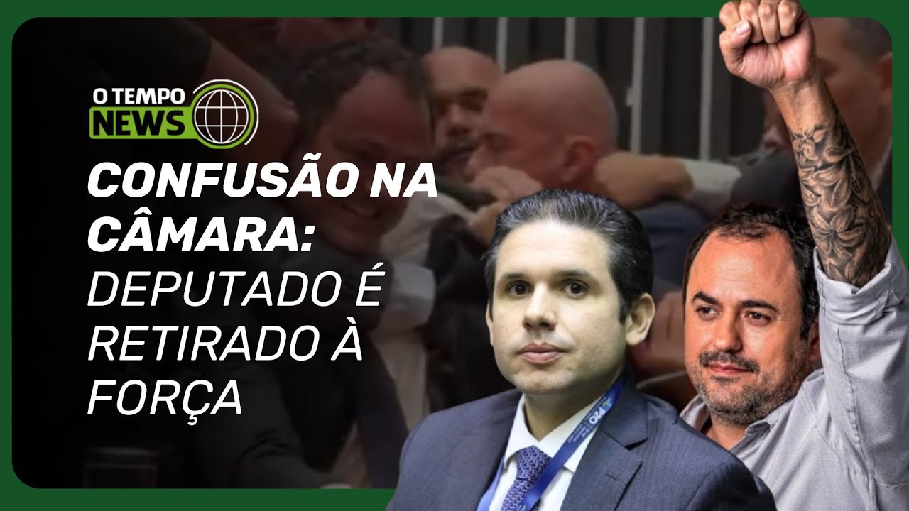 Glauber Braga é retirado com tumulto da cadeira do comando da Câmara | O TEMPO News