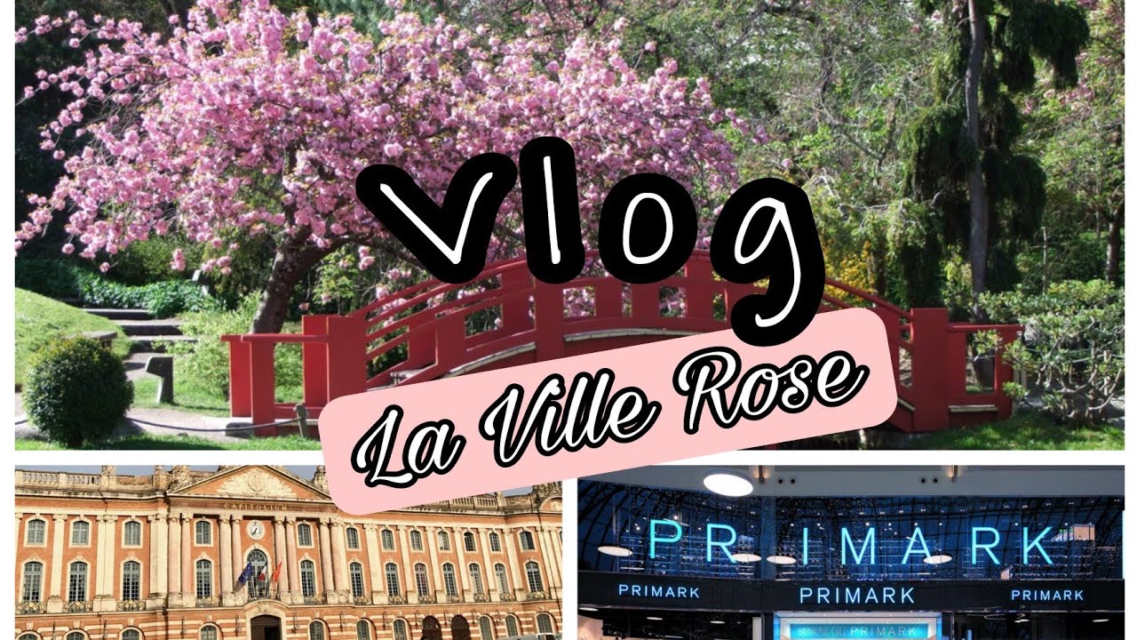 تحويسة لمدينة #تولوز مع قصرة نحن والعائلة vlog } la ville rose }🔸قناة يوميات مغتربات 🔸#toulouse
