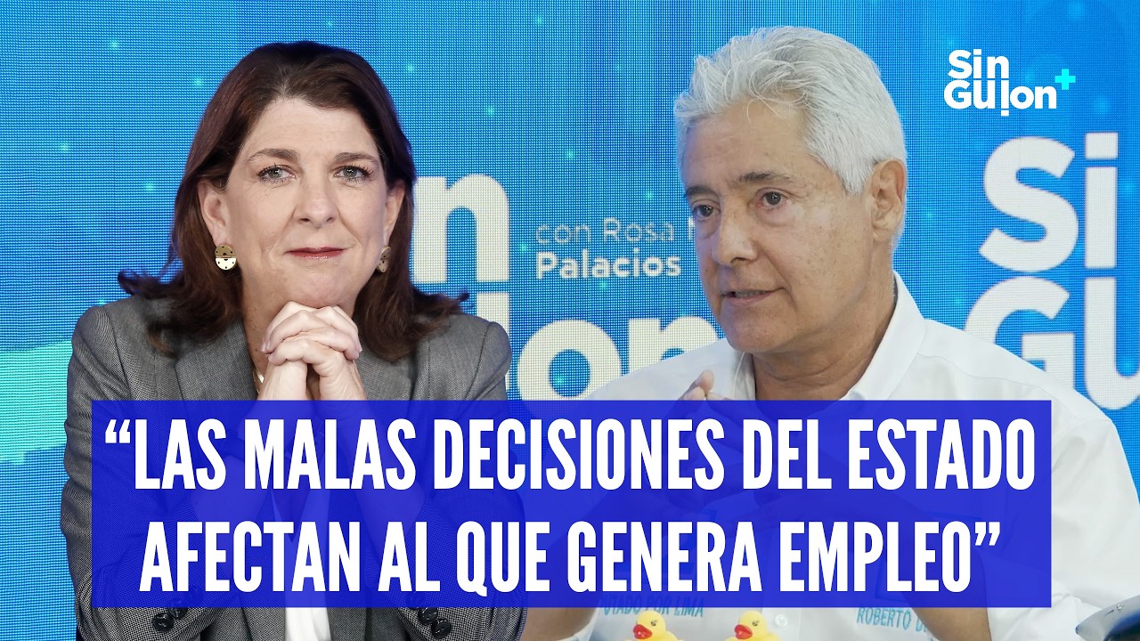 ROSA MARÍA PALACIOS ENTREVISTA A ROBERTO DE LA TORE DEL PARTIDO RENOVACIÓN POPULAR #SGE