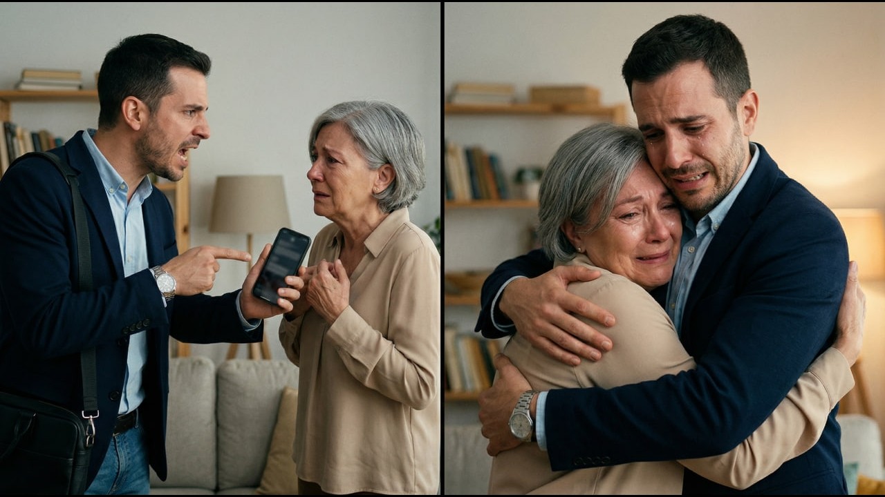 Corté el hábito de mi madre con una frase… y pagué el precio del silencio
